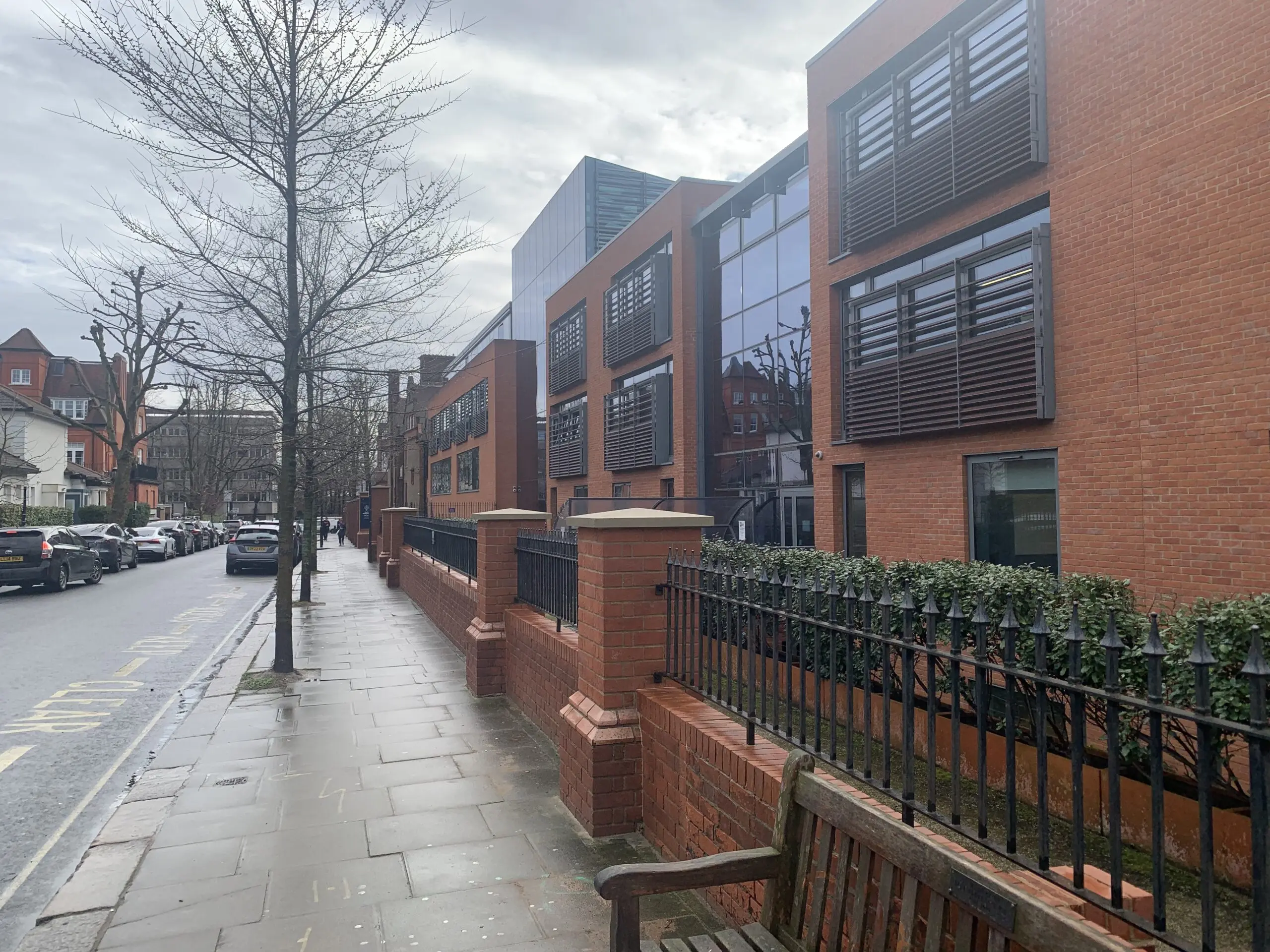 South Hampstead High School in Maresfield Gardens, Hampstead, north London