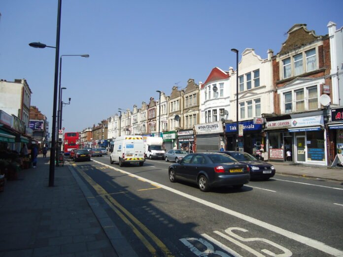 West Hendon Broadway in Barnet, the area where Barnet Hill Academy is based
