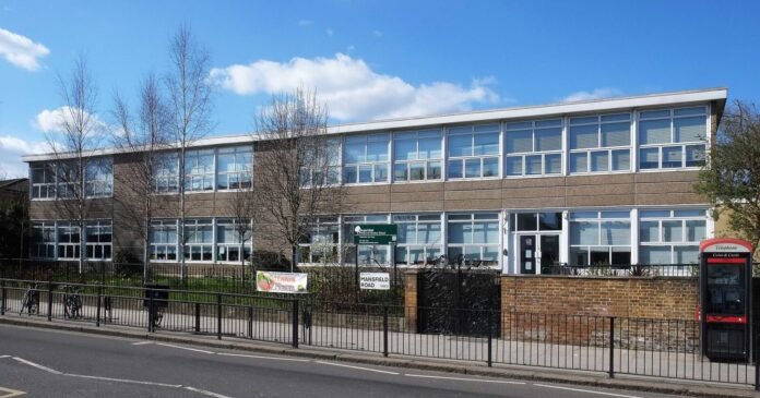 London primary school exterior - teachers strike ballot