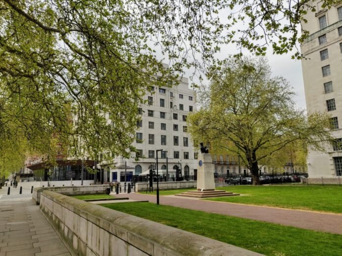New Scotland Yard, headquarters of the Metropolitan Police
