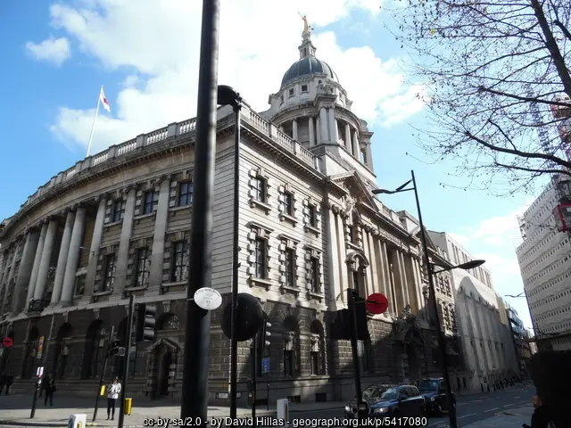 The Central Criminal Court, known as the Old Bailey, where the defendants are due to appear