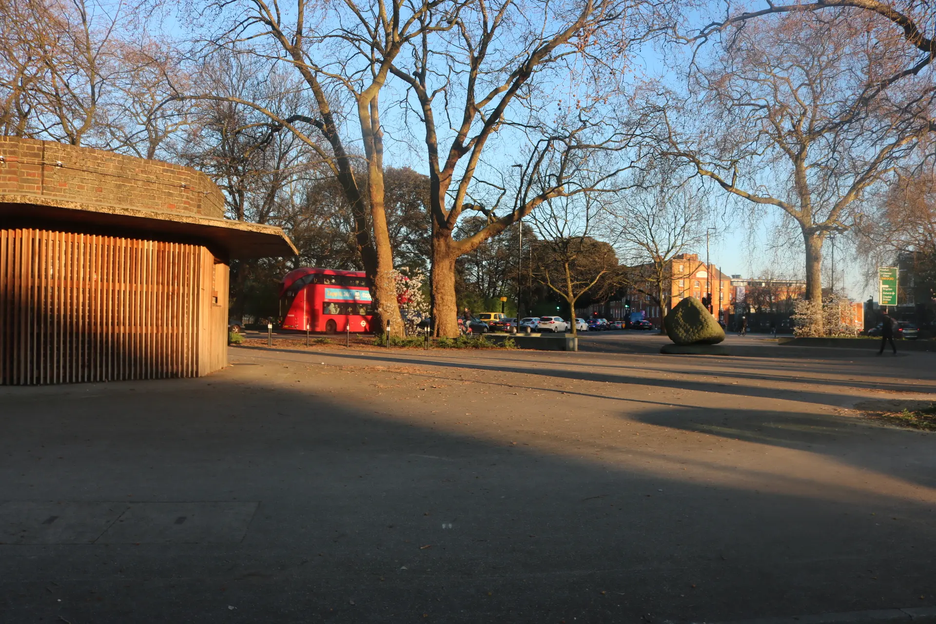 Kennington Park Road, part of the A3 in south London