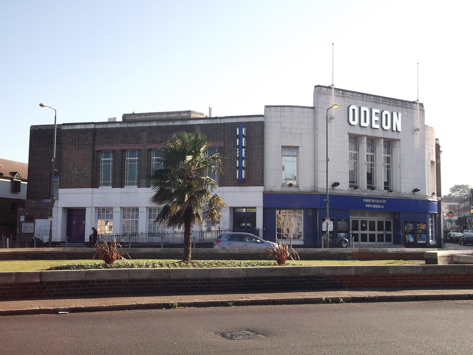 The ODEON cinema in Beckenham, an Art Deco building