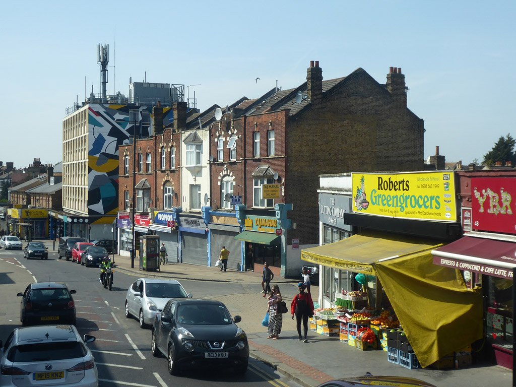 Brigstock Road (B266) in Thornton Heath