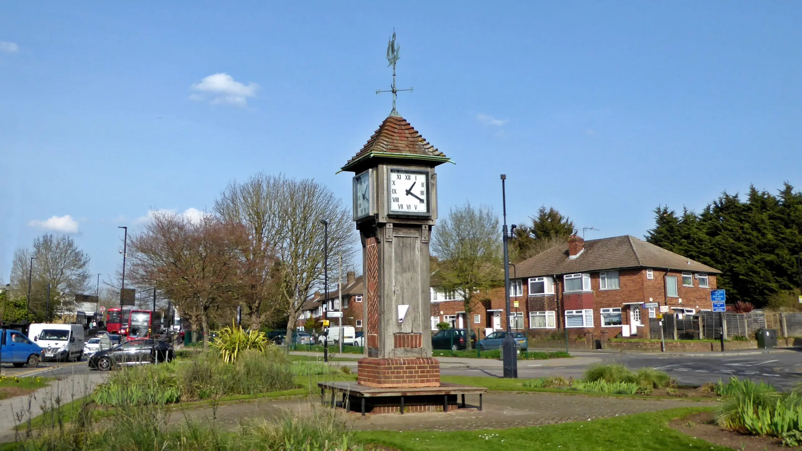 The Northolt clock tower