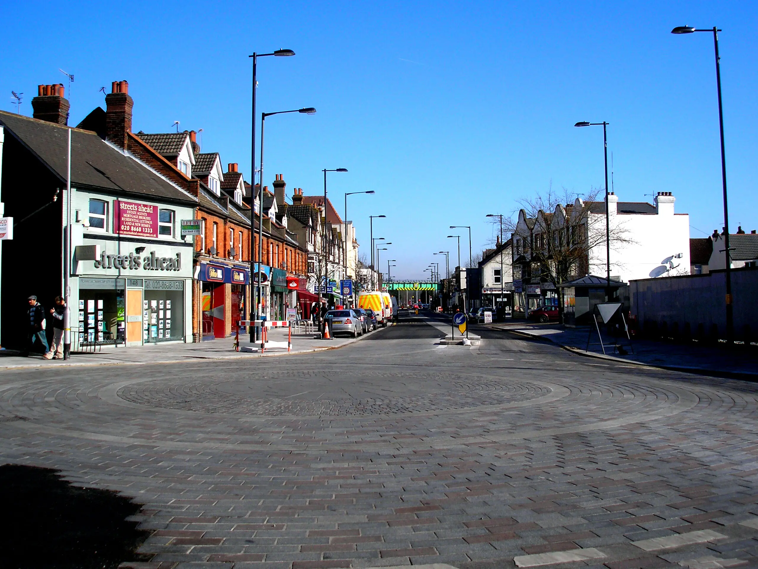 Brighton Road in Coulsdon, south London