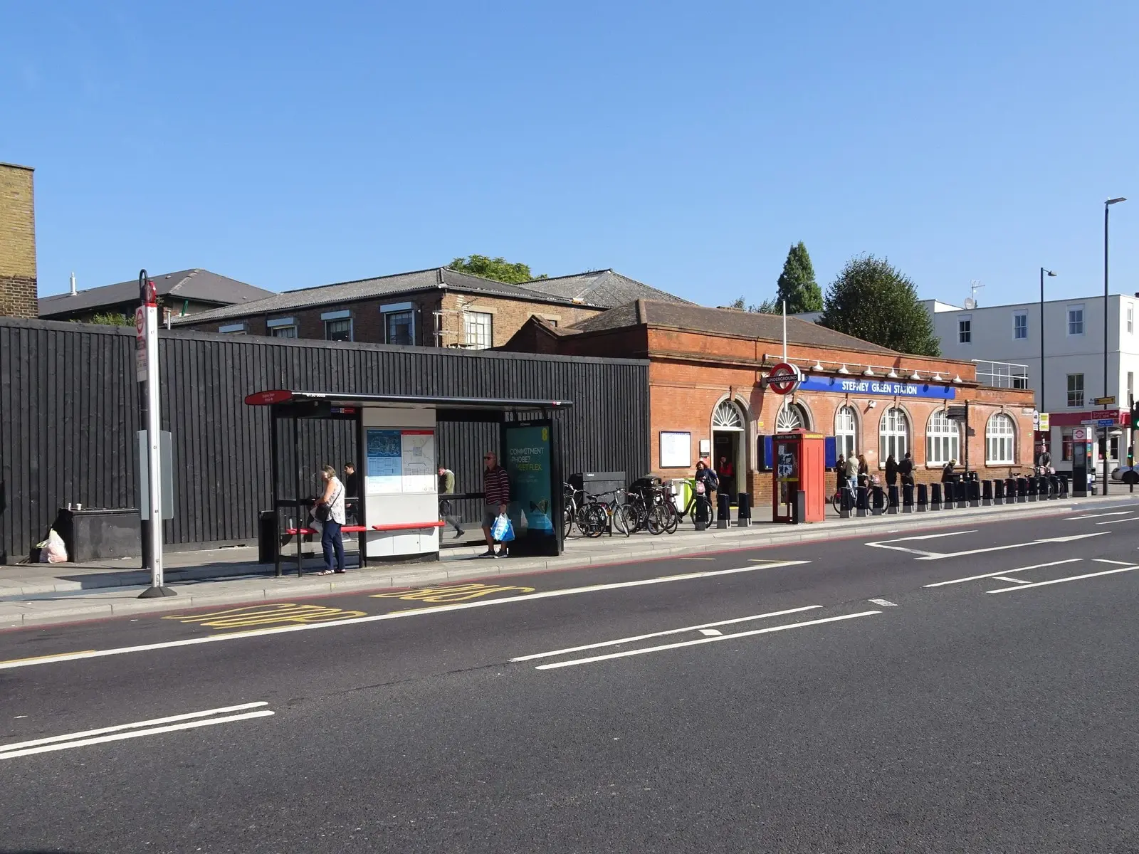 Stepney Green Underground station, near Cressy Place in Tower Hamlets