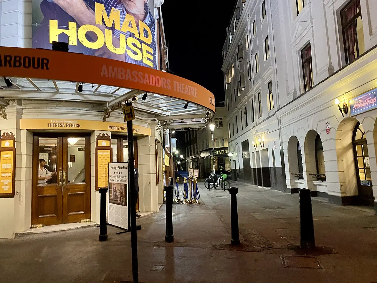 The Ambassadors Theatre in London