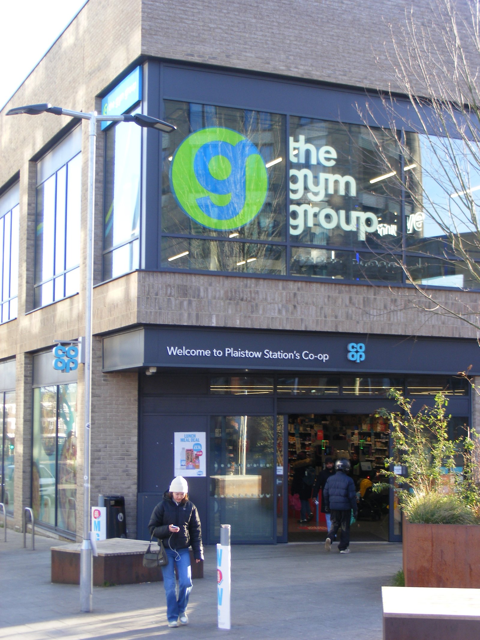 Shops along Plaistow Road, part of the A112 in east London