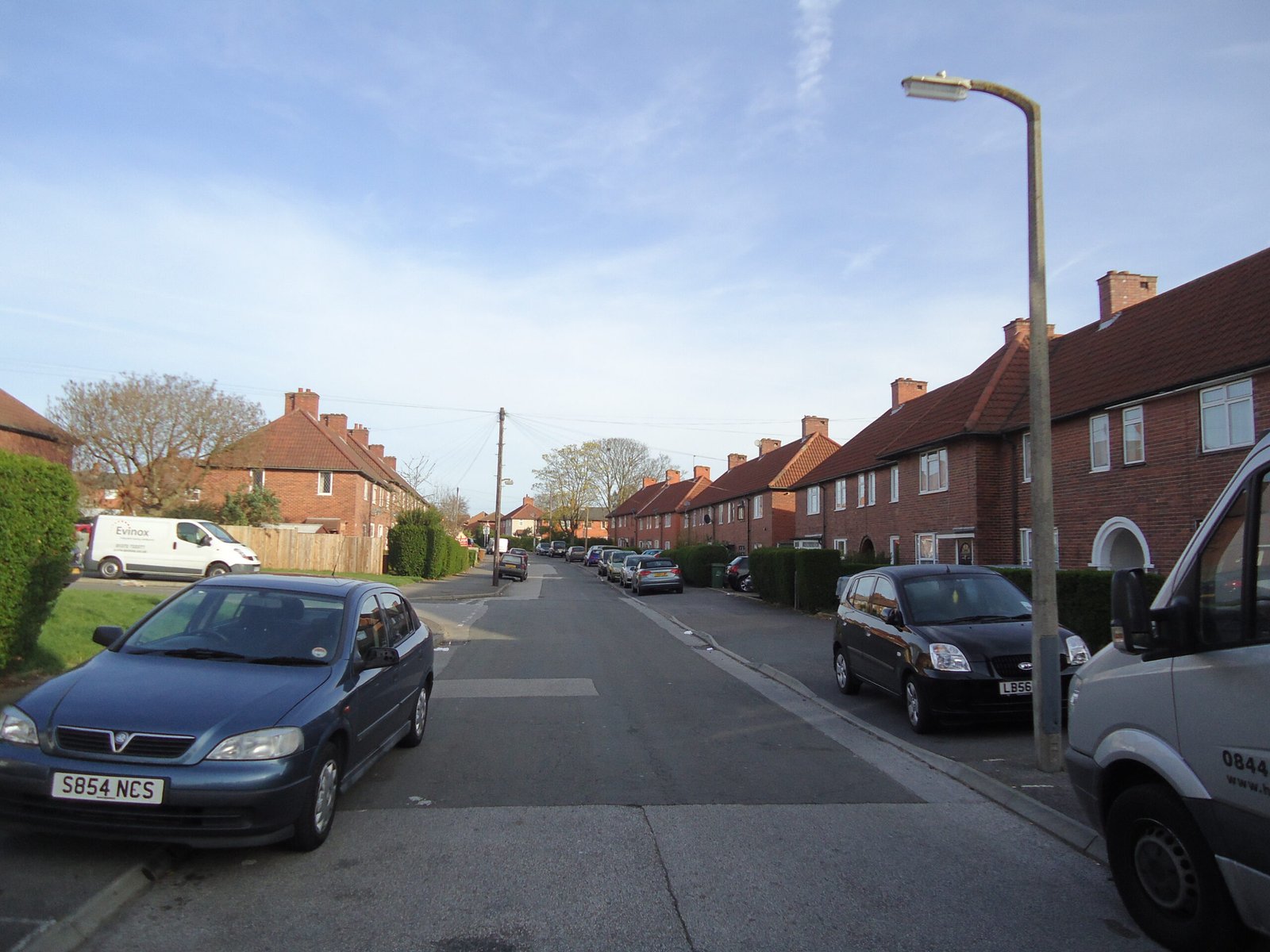 Council houses on the St Helier estate in Sutton, London